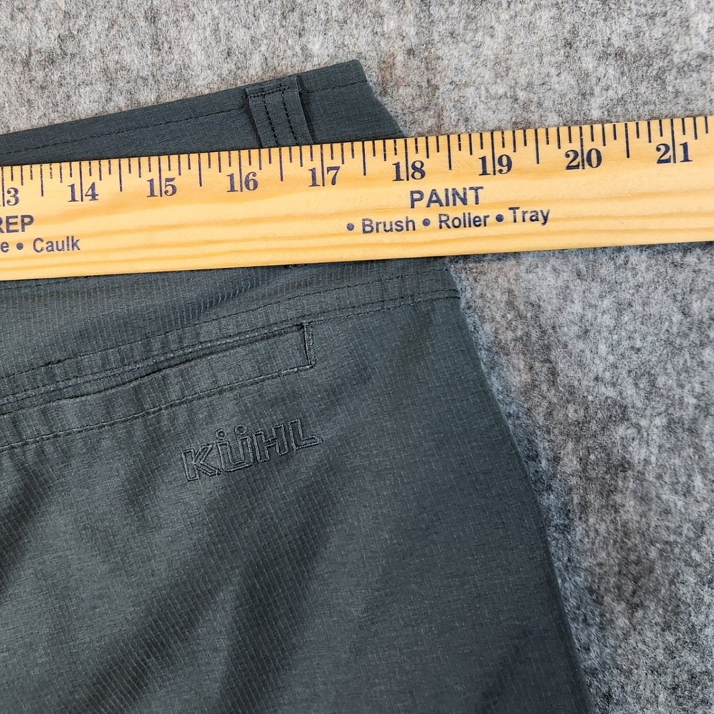 KUHL Silencr Kargo Shorts Men 35 Gray Hiking Outdoor Performance Stretch 5280 - Picture 13 of 15